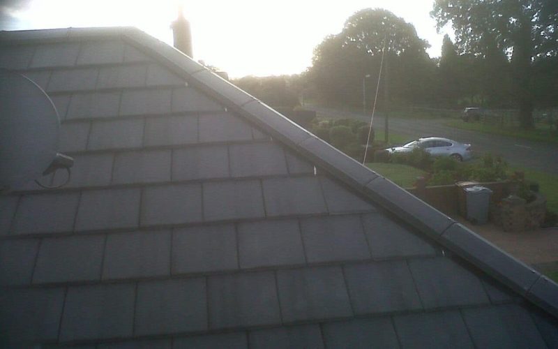 installed roof